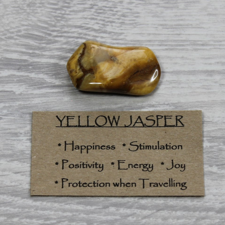 YELLOW JASPER Tumblestone image 1
