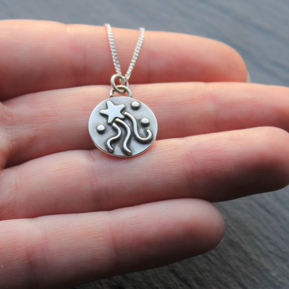 SHOOTING STAR Pendant - Sterling Silver image 3