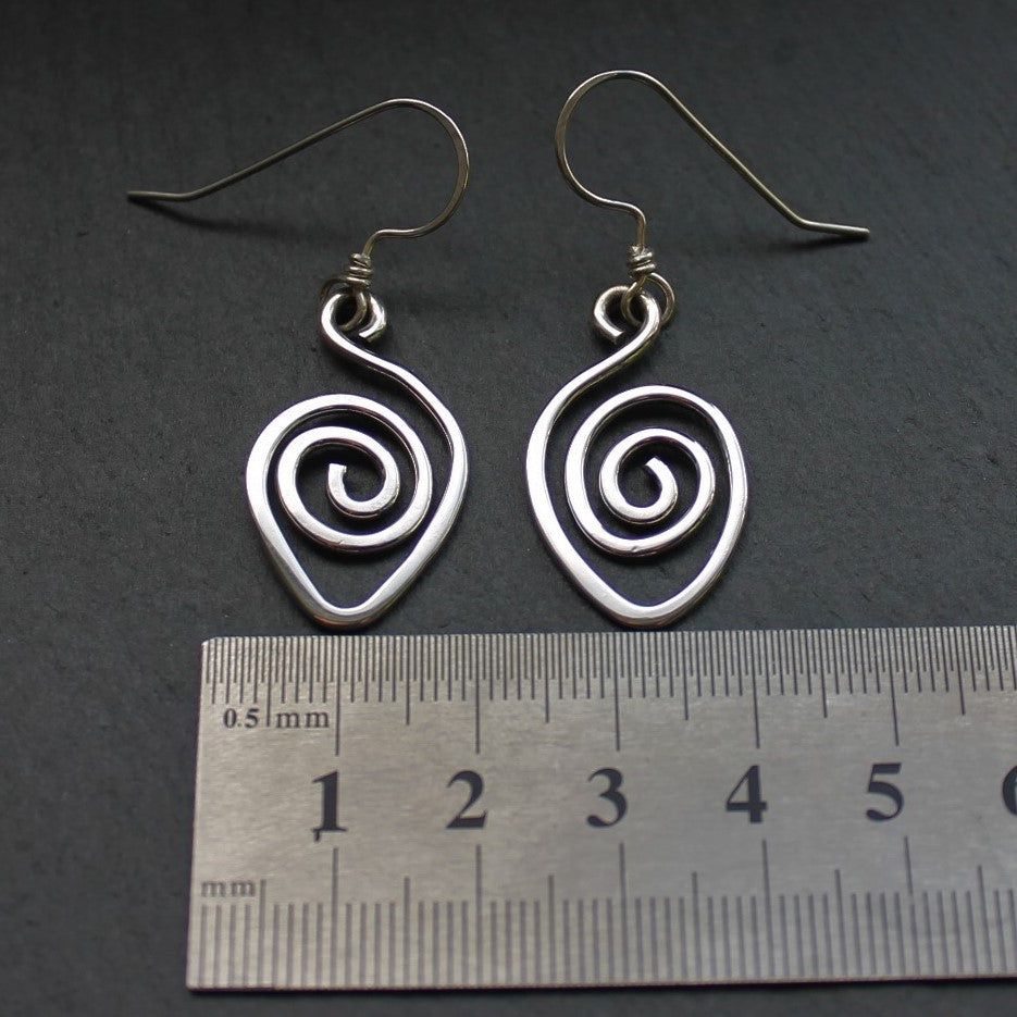 SPIRAL Earrings - Sterling Silver image 2