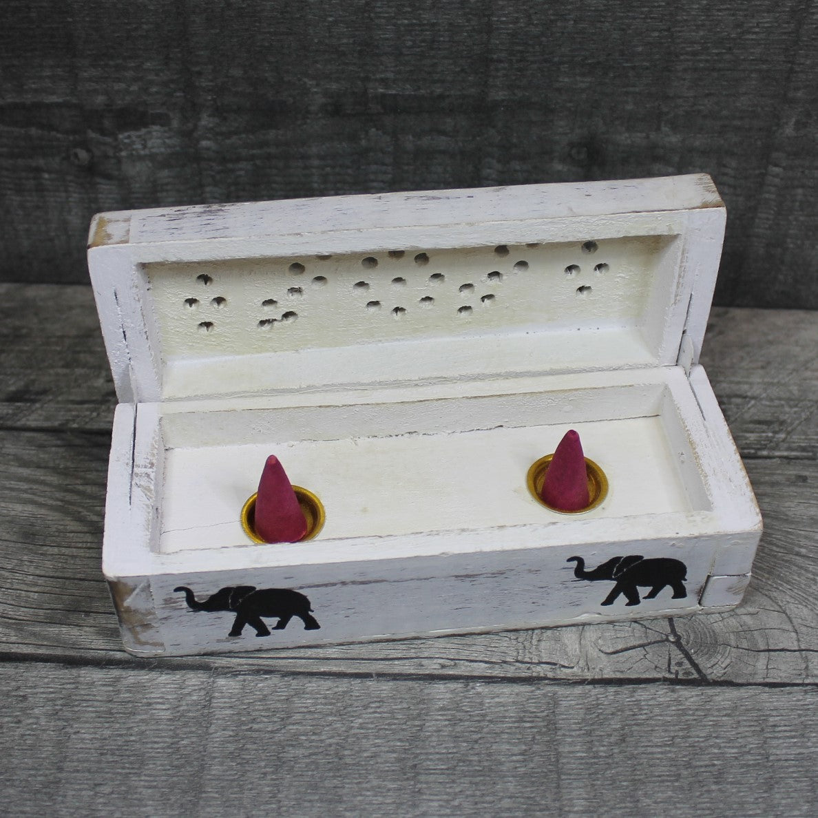 ELEPHANT Incense Cone Smoke Box (double) image 2