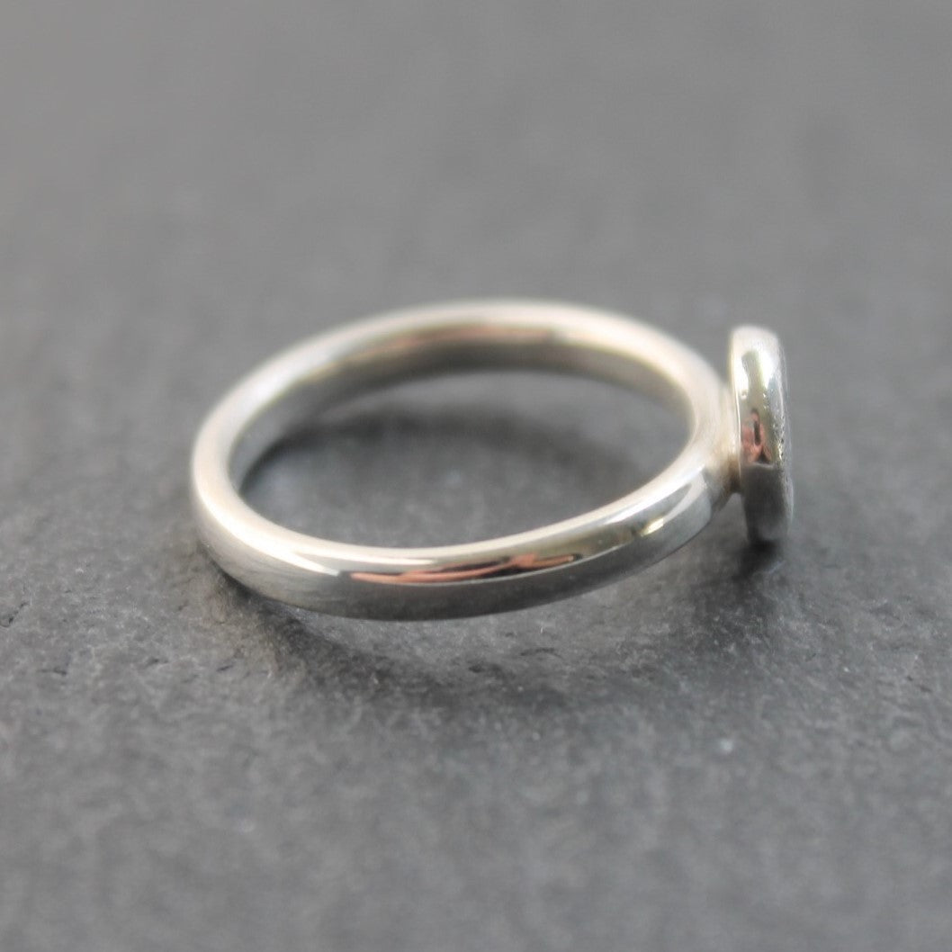 STAR Pebble Ring - Sterling Silver image 3