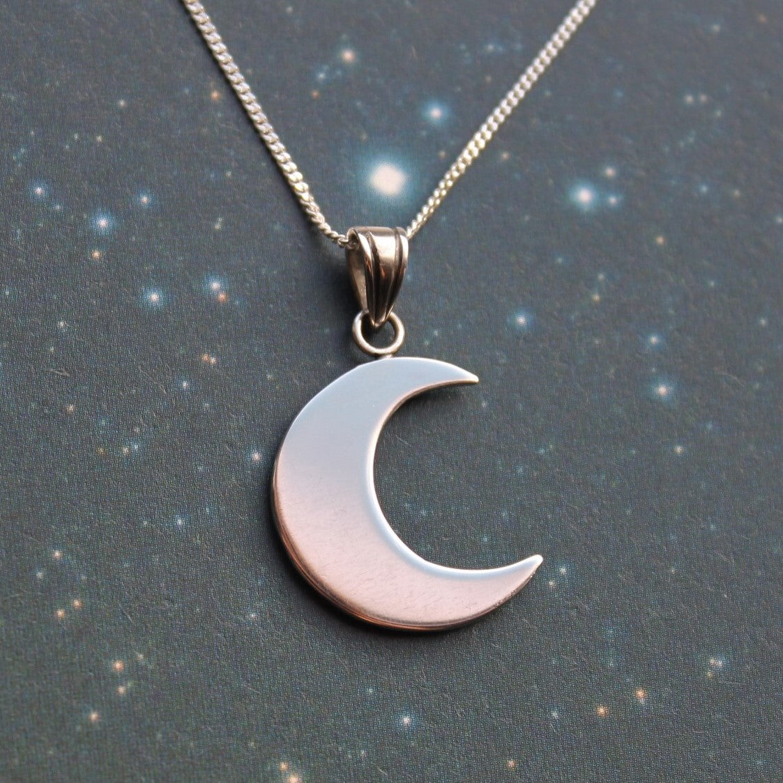 THE CHARMING MOON Pendant - Sterling Silver image 3