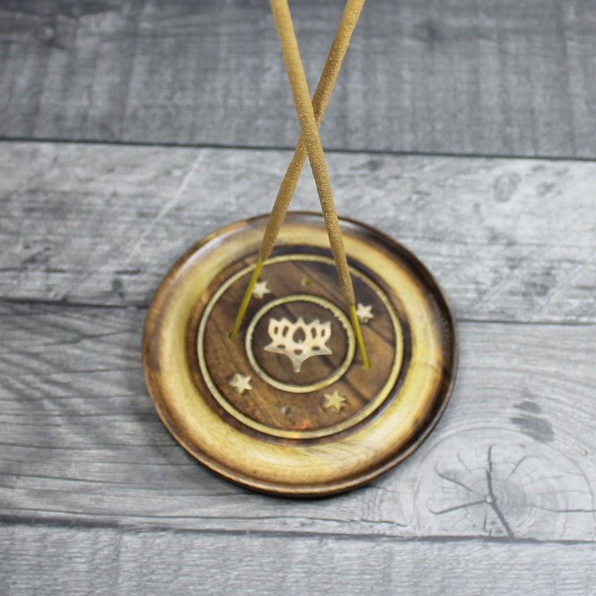Mango Wood Ash Catcher - LOTUS image 2