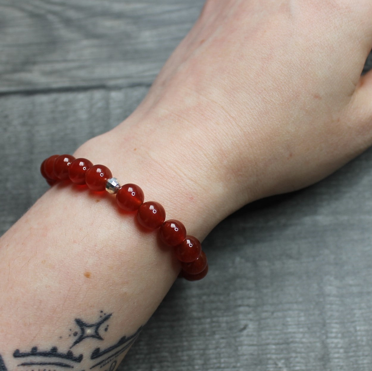 CARNELIAN Bracelet - Sterling Silver image 4